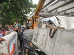 Photos: At least 18 killed as flyover collapses in Varanasi
