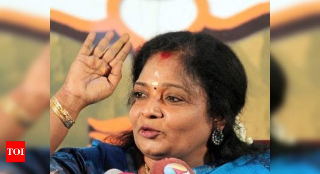 Bjp Rule In Karnataka Will Solve Cauvery Water Dispute Party Tn Chief Tamilisai Says Chennai