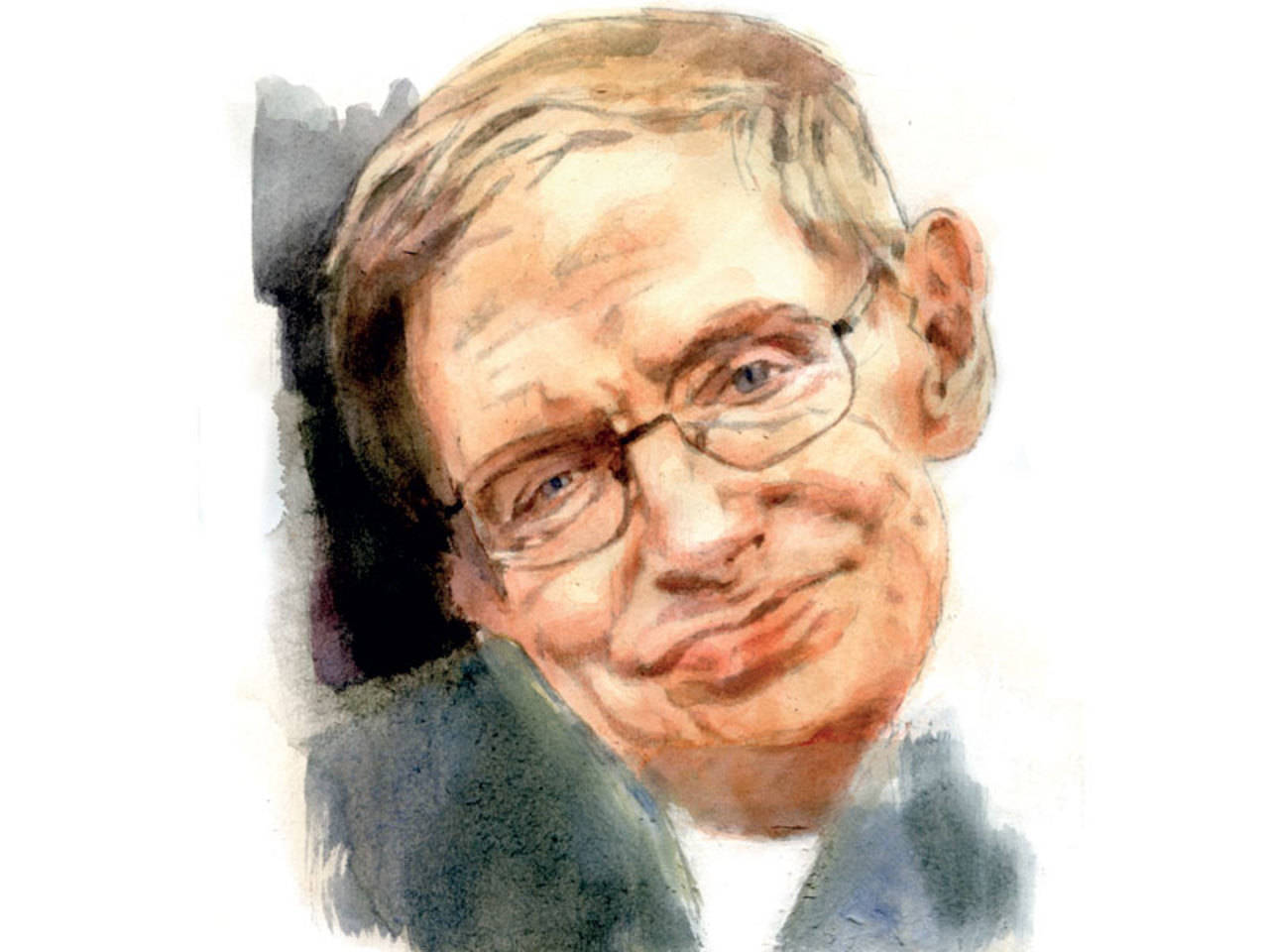 Drawing of Stephen Hawking Drawing by Richard Hanssens | Saatchi Art