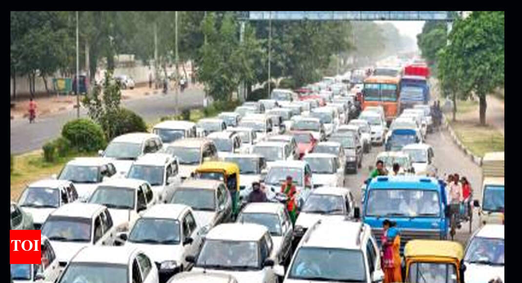 Chandigarh gasps as cars double in 9 years Chandigarh News Times of India