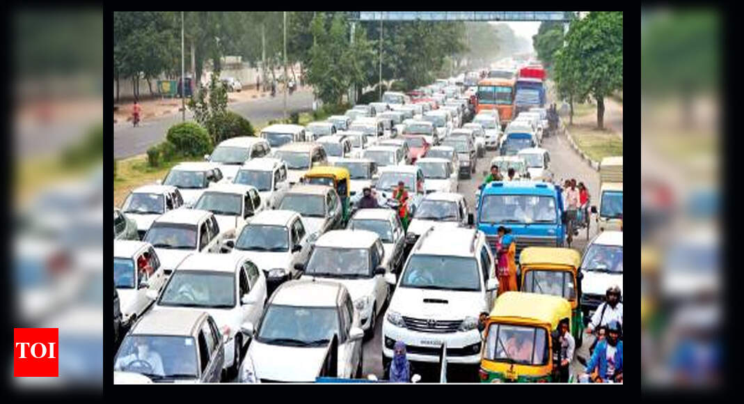 Chandigarh gasps as cars double in 9 years Chandigarh News Times of India