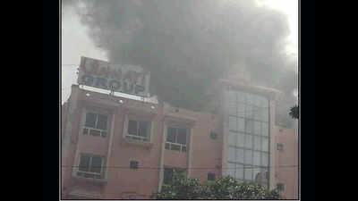 Fire in highrise triggers panic in Vidyadhar Nagar