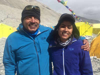 Gurugram duo scale Mt Everest, first Indian father-daughter team to do so