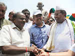 Congress-JD(S) stage protest as Yeddyurappa sworn in as CM