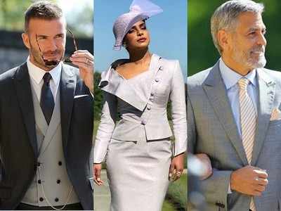 David Beckham Royal Wedding Suit