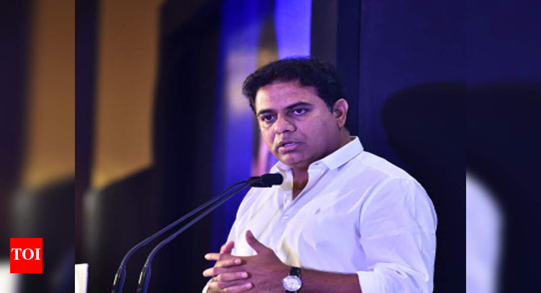 K T Rama Rao: K T Rama Rao responds to letter, will beautify pond ...