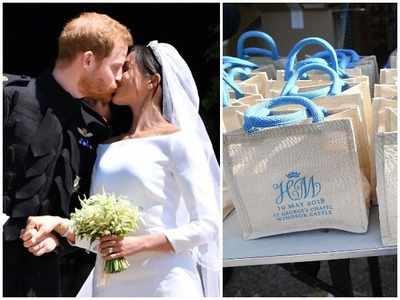 Royal Wedding Gift Bags Revealed - Inside Harry and Meghan's Wedding Gift  Bags