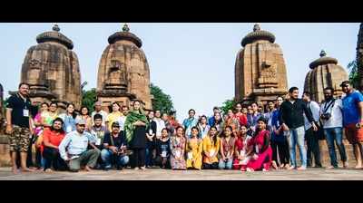 Heritage enthusiasts tour Ekamra Kshetra