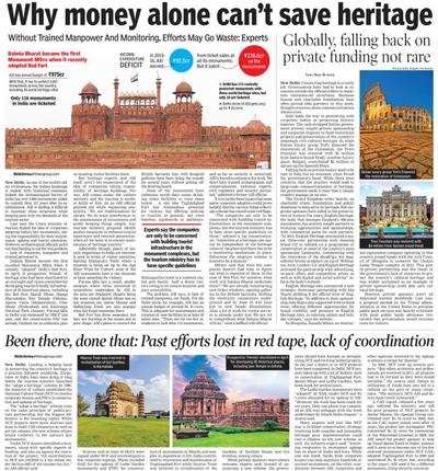 Why Money Alone Cant Save Heritage Delhi News Times Of - 