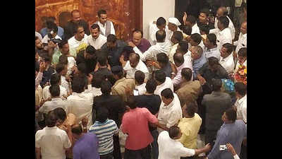 Restless Karnataka MLAs want to go home but Congress, JD(S) say not till Thursday