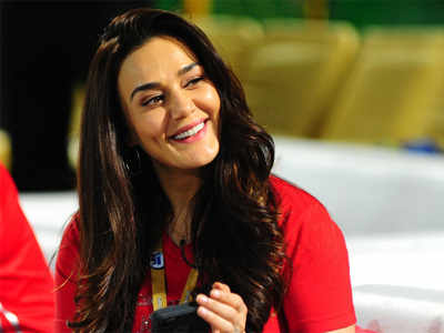 WATCH: Preity Zinta happiness at Mumbai Indians exit goes viral | Cricket News - Times of India