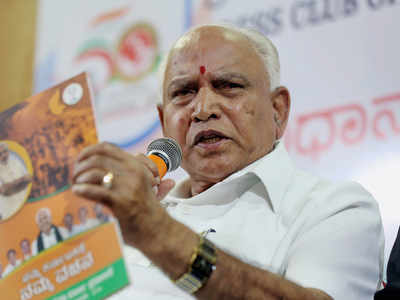 BS Yeddyurappa back in action, to go into huddle with losing candidates