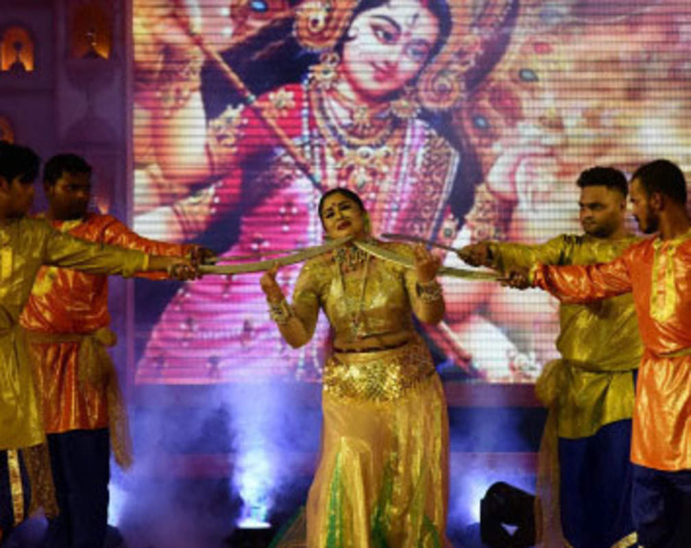 
Bollywood actress Sudha Chandran performs in Jaipur
