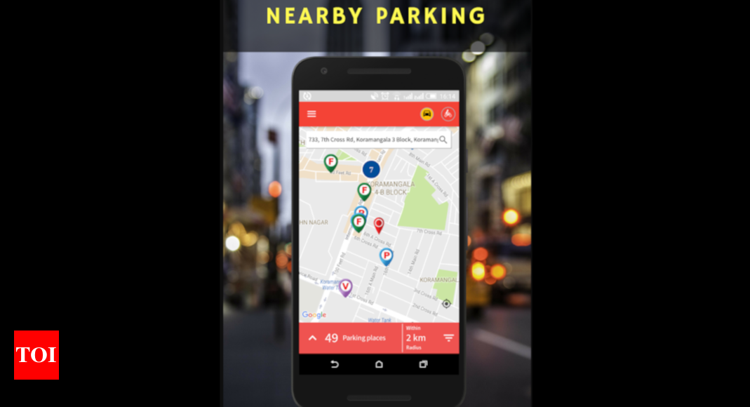 Parking App App To Fix Parking Pangs In Northeast Times Of India