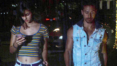 Tiger Shroff and Disha Patani head out for a dinner date