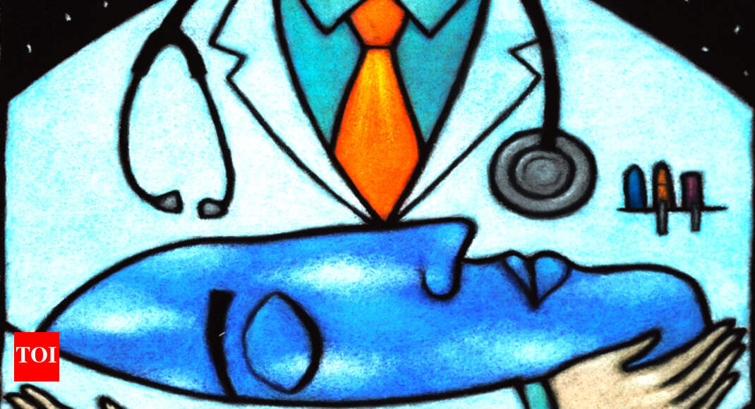 Robotic surgery at Delhi hospital helps remove tumour the size of a tennis ball - Times of India