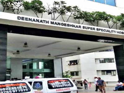 Deenanath Mangeshkar Hospital Woman Dies In Hospital Kin Rough Up Staff Ransack Property Pune News Times Of India