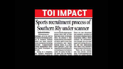 Southern Railway shunts out sports department staff over malpractice report