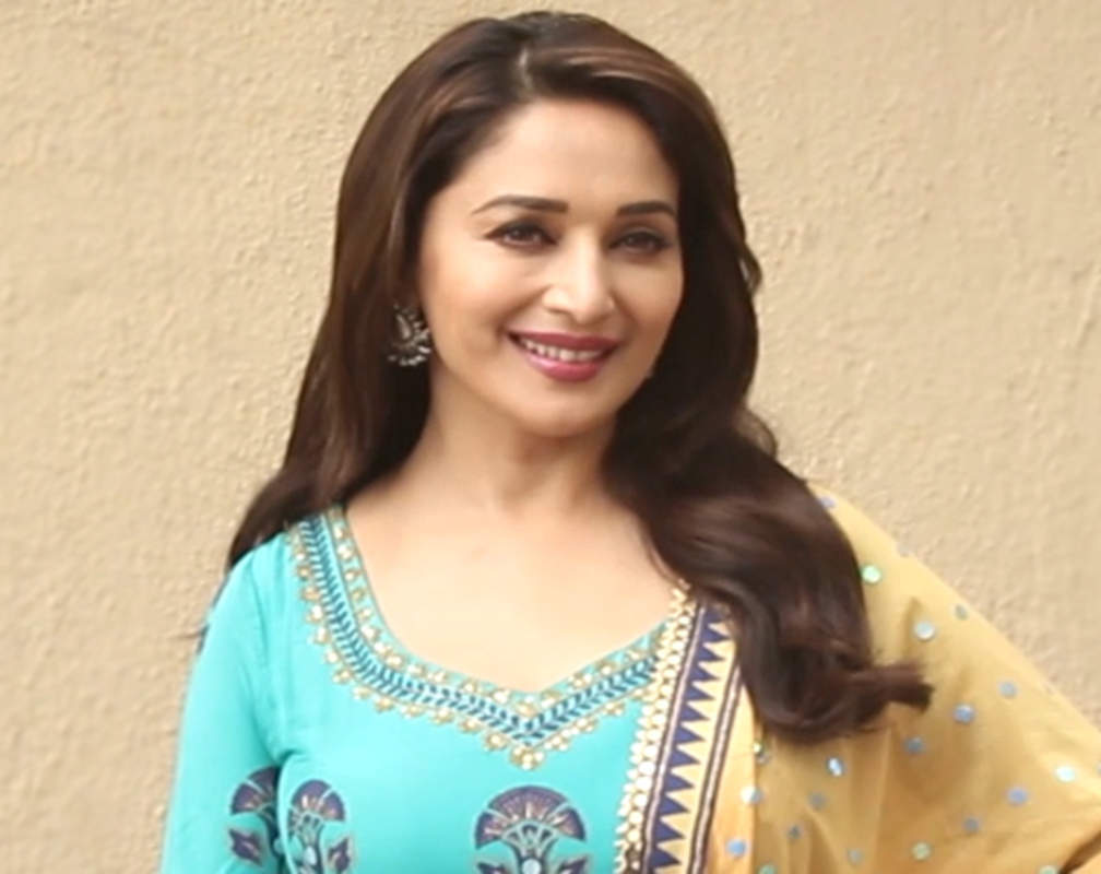 
Madhuri Dixit Nene spotted at Juhu for movie ‘Bucket List’ promotions
