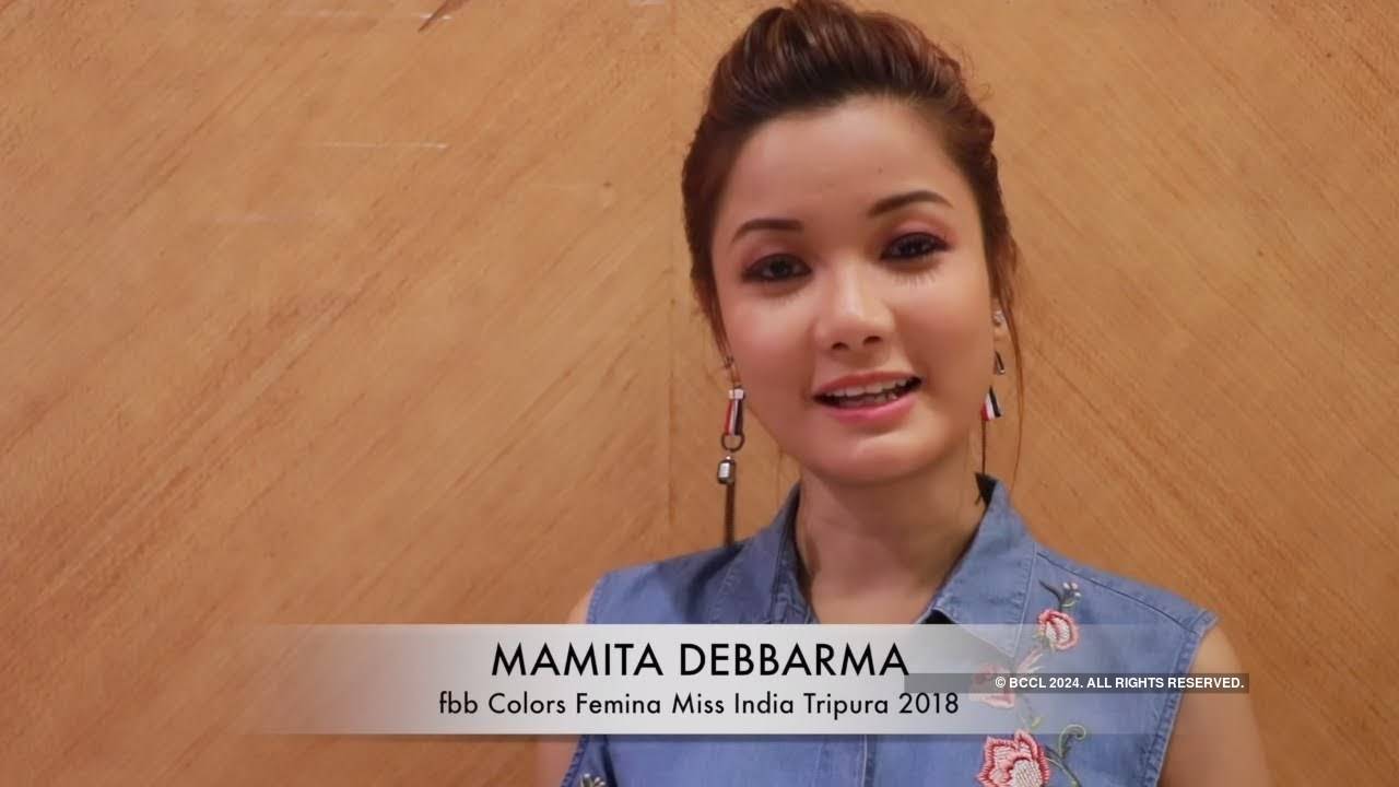 Introducing fbb Colors Femina Miss India Tripura 2018 Mamita Debbarma Beauty Pageants pic