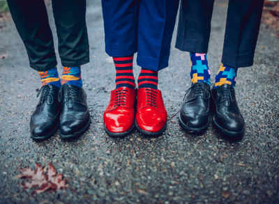 Choose the right type of socks with your shoes