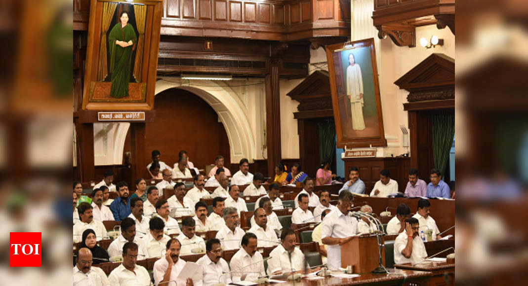 Tamil Nadu Assembly Session: Assembly Session On May 29, Knives Out For ...