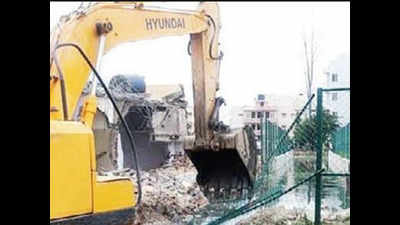 Delhi: Encroachments removed in Kalkaji, RK Puram