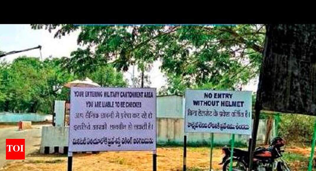 Cantt residents draw battle lines over LMA barricades, helmet rule