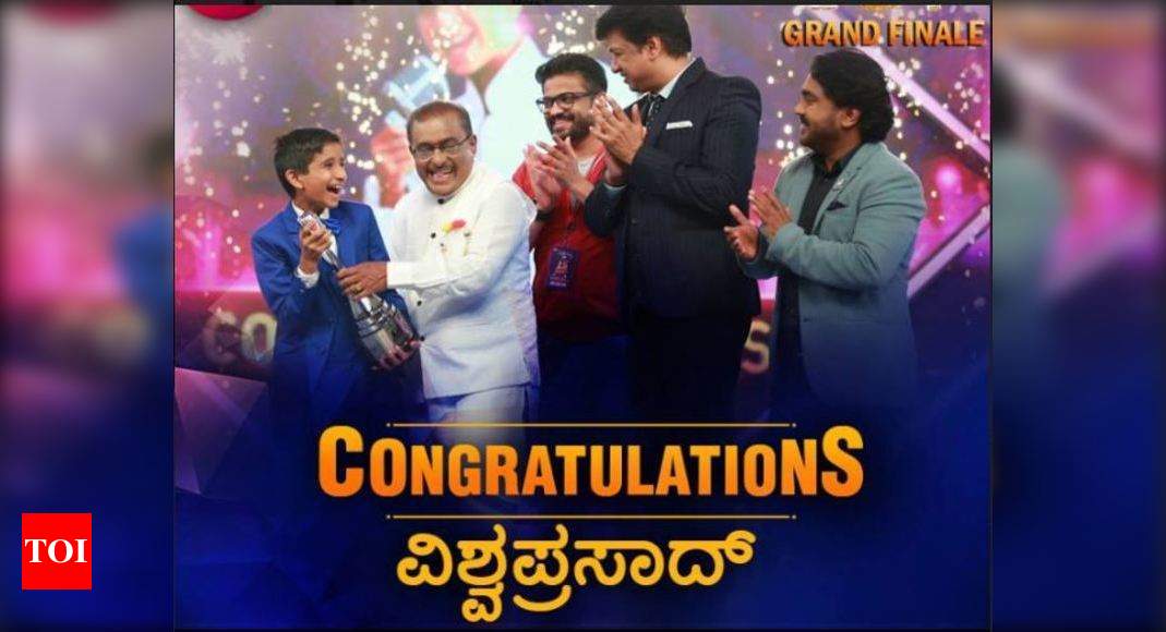 Vishwaprasad Sa Re Ga Ma Pa Lil Champs Season 14 Winner Vishwa Prasad Says My Dream Has Come True Times Of India