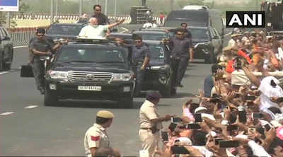 PM Narendra Modi inaugurates Delhi-Meerut Expressway