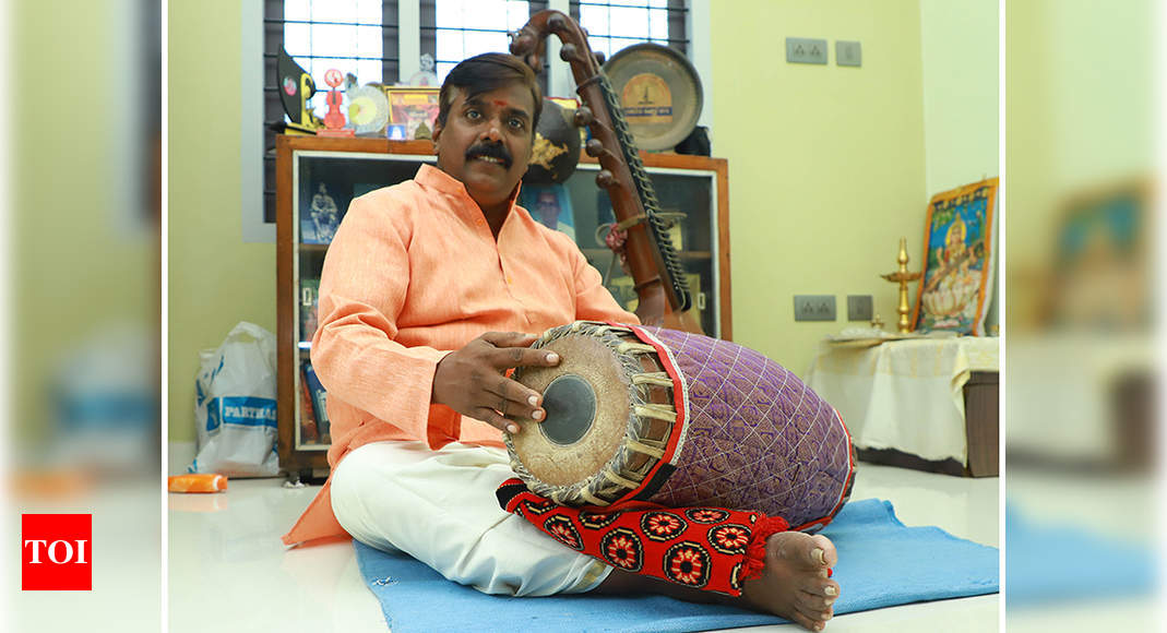 Learn To Play Mridangam (DVD Video) | Exotic India Art