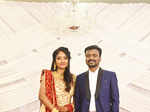 Rajkumar Periasamy and Jaswini J’s starry wedding reception