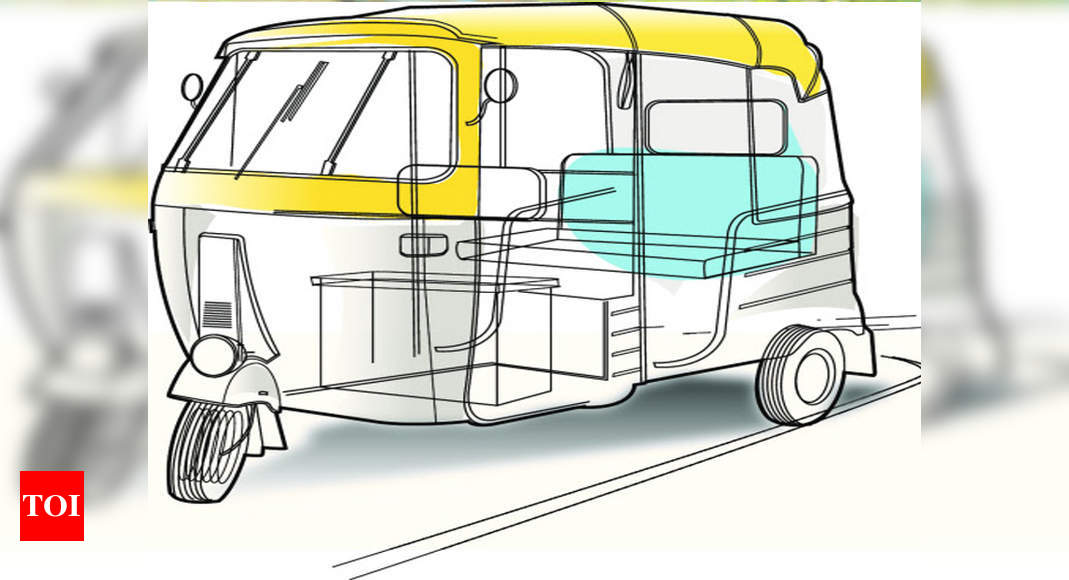 Auto Rickshaw Pencil Sketch✍️ - YouTube