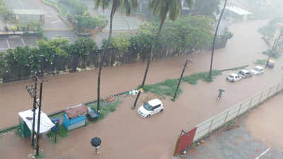 Mangaluru rains: Torrential rains lash Mangaluru, low lying areas submerged