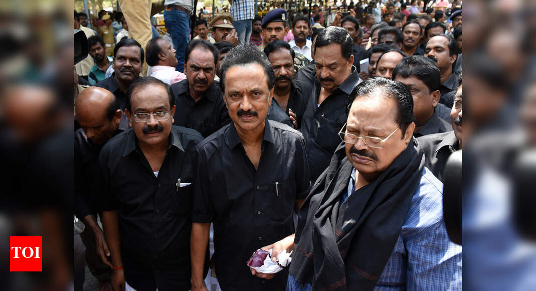 CM blames DMK for violence; Stalin says Tamil Nadu GO an eyewash ...