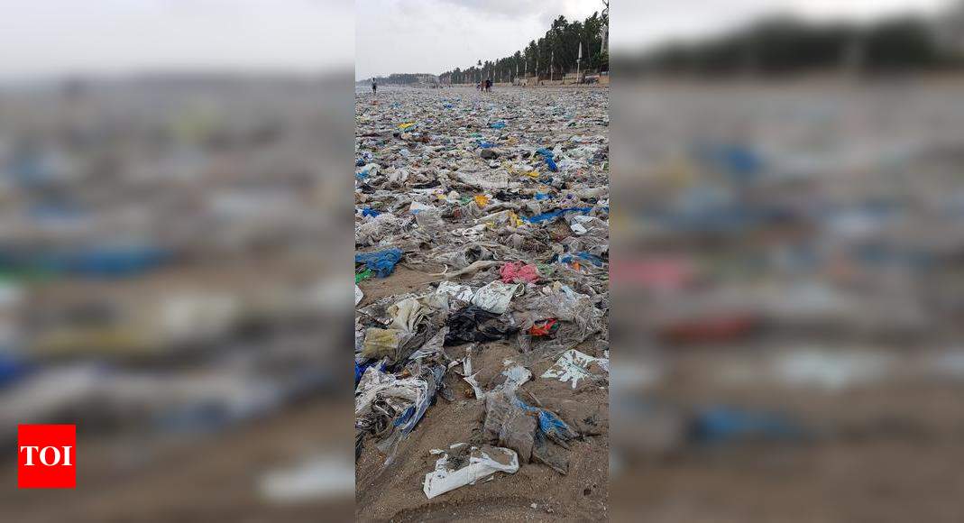 Pathetic Condition On Juhu Beach - Times Of India