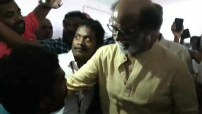 Watch: Rajinikanth visits Sterlite plant protest victims in Thoothukudi