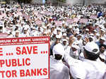 10 lakh banking employees go on strike