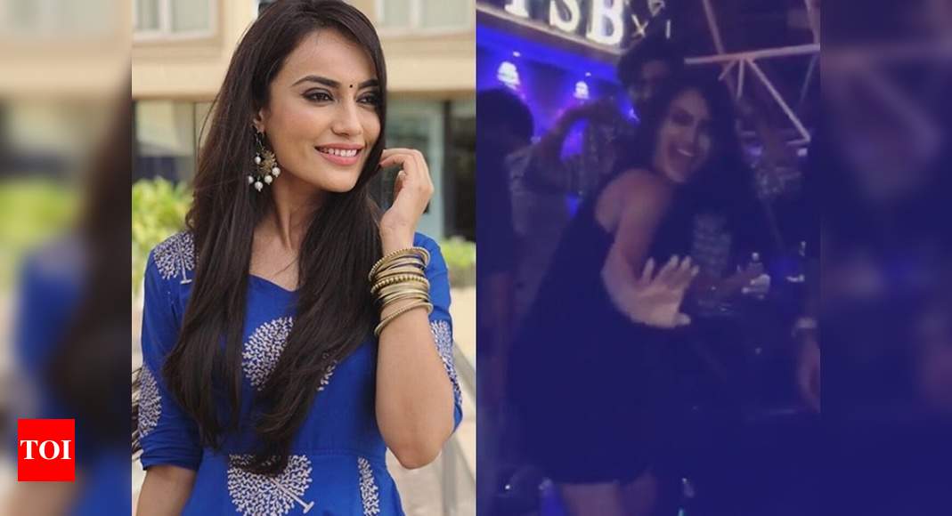 Naagin 3s Surbhi Jyoti Shows Off Her Bangra Moves Watch Video Times 