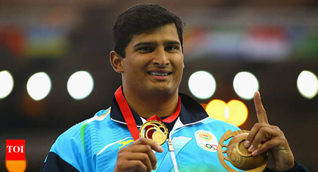 Vikas Gowda CWG gold medallist discus thrower Vikas Gowda