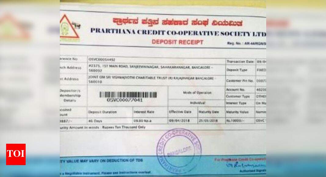 Bonds distributed to lure voters turns out to be fake Bengaluru News