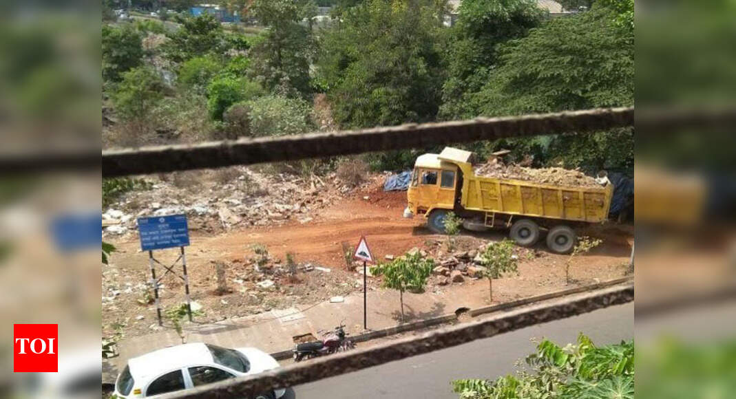 Setback for Kharghar residents fighting to save water body Navi Mumbai News Times of India