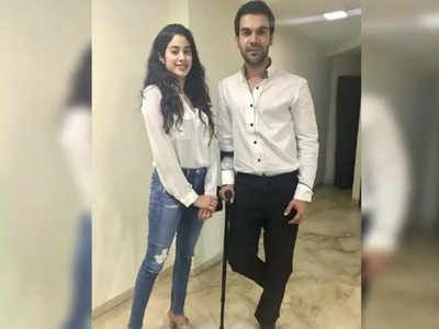 This is what Janhvi Kapoor did to get Rajkummar Rao's attention