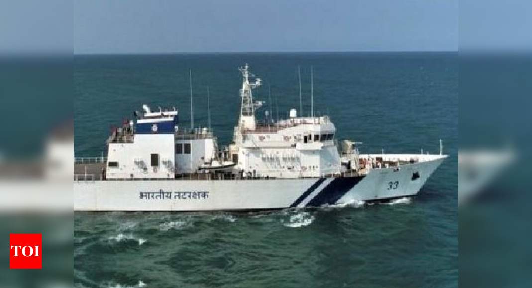 icgs vikram: ICGS Vikram helps rescue fishing boat in distress off ...