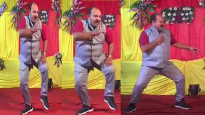 Viral: Brilliant dance moves by this middle-aged man is breaking the internet