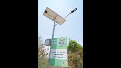Street lights, NMC buildings to go solar in a year