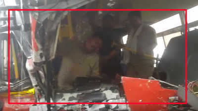 Four killed, 10 injured in Karnataka's Kalaburagi as two state buses collide