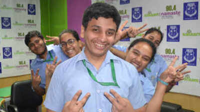 Noida topper shares his success secrets at this special talk