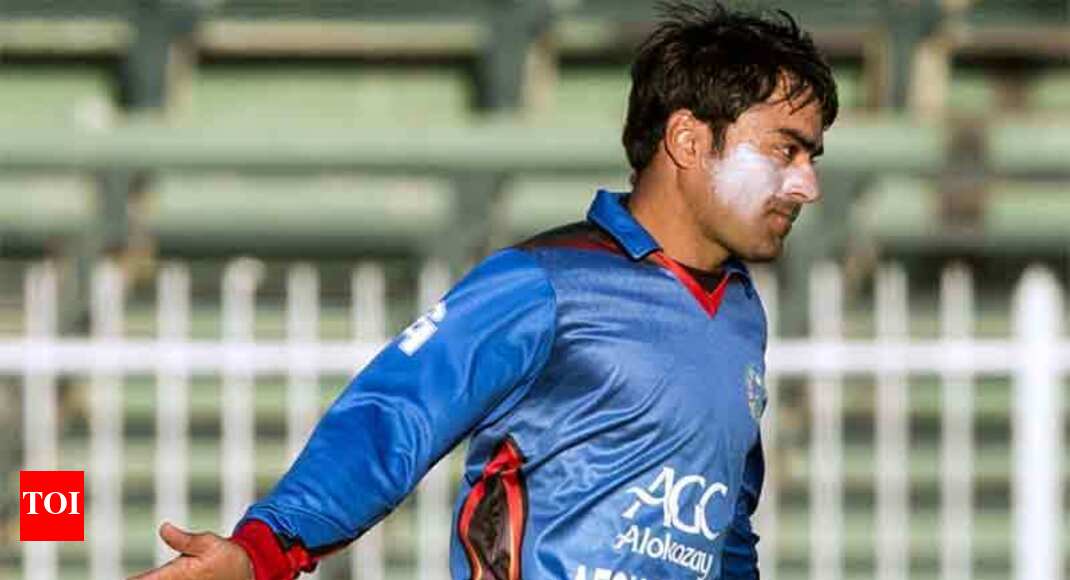 Rashid Khan: Rashid Khan leads Afghanistan to comfortable win | Cricket ...