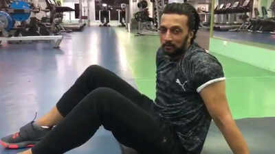 Sudeep's fitness challenge